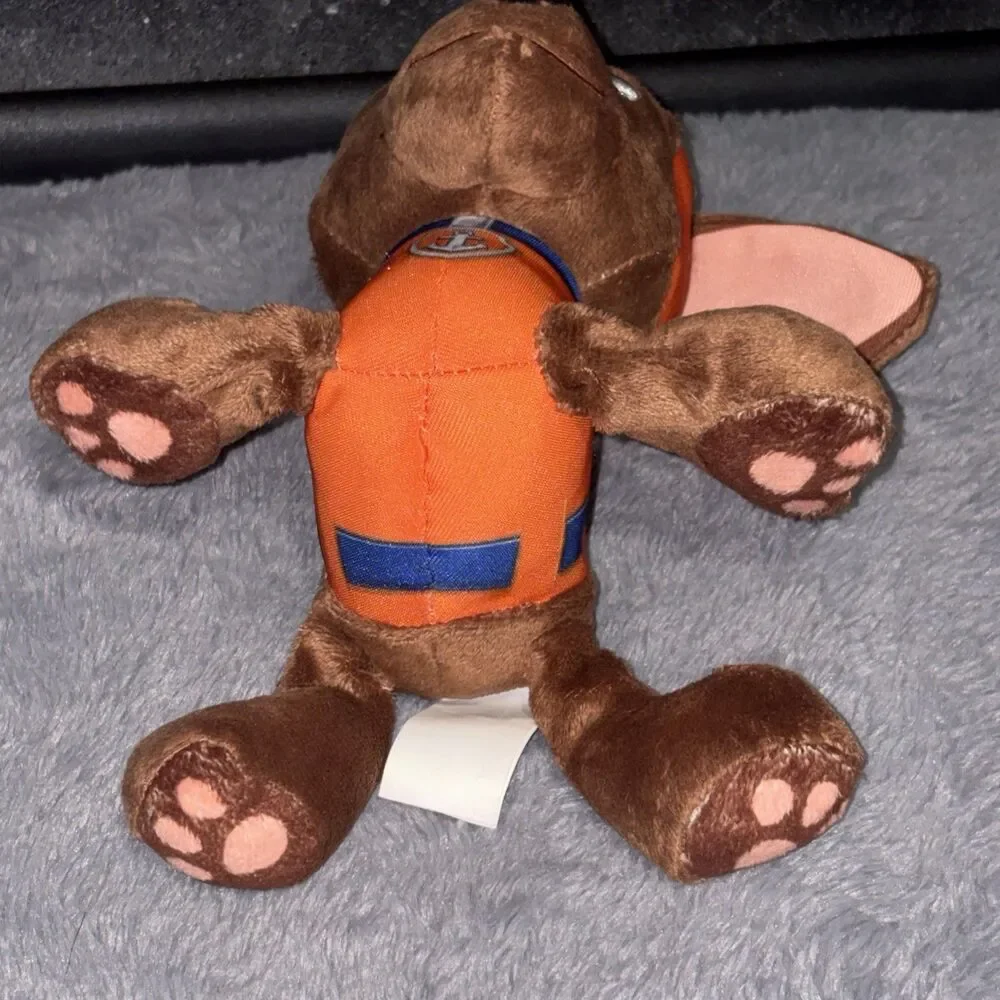 Paw Patrol The Movie 8” ZUMA Plush Stuffed Animal Toy Brown Orange